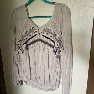Free People Women’s Boho Shirt